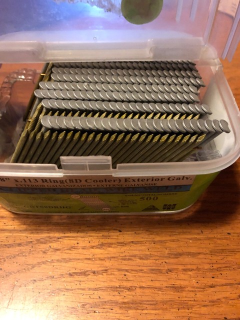 Grip Rite Collated 2" x .113 6D Cooler Exterior Galv Nails GRTS6DRHG 2