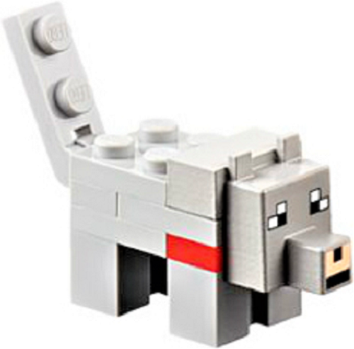 Genuine LEGO U PICK Brick Built ANIMALS Minecraft WOLVES with Ass'y Instr. *NEW* - Picture 9 of 22