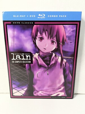 Serial Experiments Lain The Complete Collection Blu-ray DVD New Slipcover Anime 
