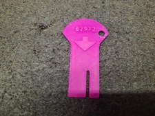 Replacement Control Card Key B2972 Hakko FX-951 FM-205/204/203 Purple / Black