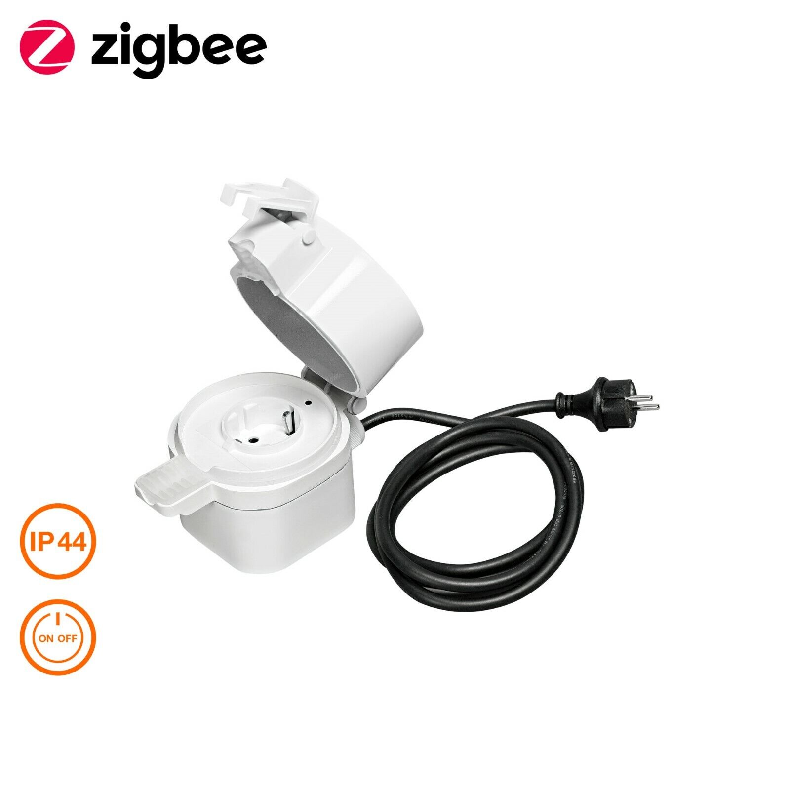 OSRAM Smart Outdoor Plug, smarte schaltbare Außensteckdose, ZigBee, IP44