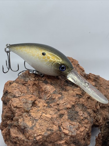 Mayhem Fishing Custom Painted Rock Crawler Style KO Crankbait - Copper Shad - Picture 2 of 7