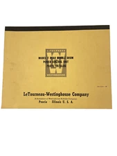 LeTourneau Model T Rear Double Drum Power Control Unit Parts Catalog