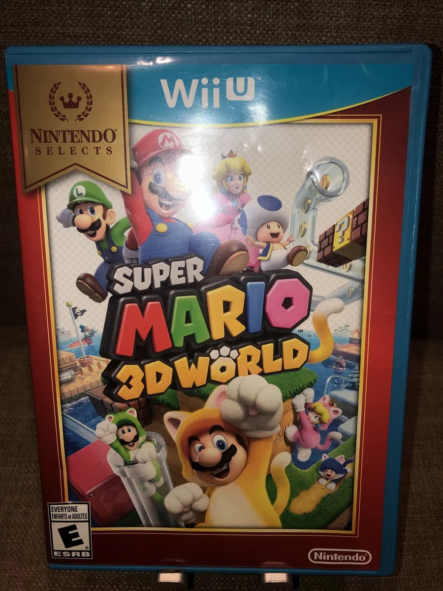 Super Mario 3D World (Nintendo Wii U, 2013) Nintendo Select World Edition  45496903688