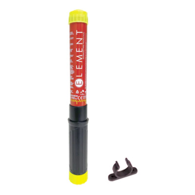 ELEMENT E50 Fire Extinguisher 40050 50 second use NO MAINTENANCE Free Mount Clip
