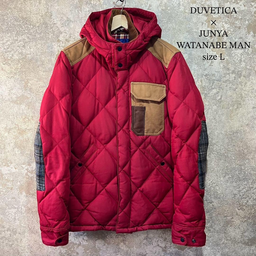 COMME des GARCONS JUNYA WATANABE MAN× DUVETICA Down Jacket Size L 