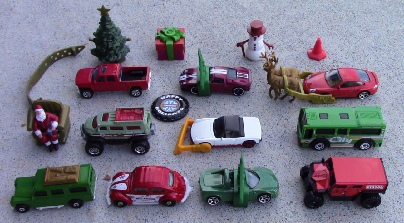 2023 MATCHBOX Advent Calendar - 10 Cars & 14 Accessories Porsche VW FORD  LOOSE | eBay