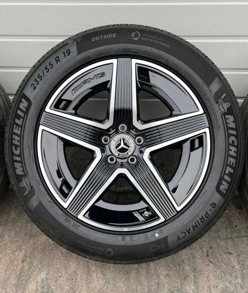 Original Mercedes GLC SUV X254 19 Zoll AMG Sommerräder A2544010400 DOT24 RDK NEU - Bild 3 von 4