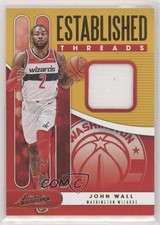 2019-20 Panini Absolute Memorabilia Established Threads Level 1 John Wall 00ix