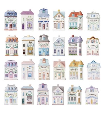 SHIPS TODAY 2024 Lenox Spice Village 24 Jar Full Collection