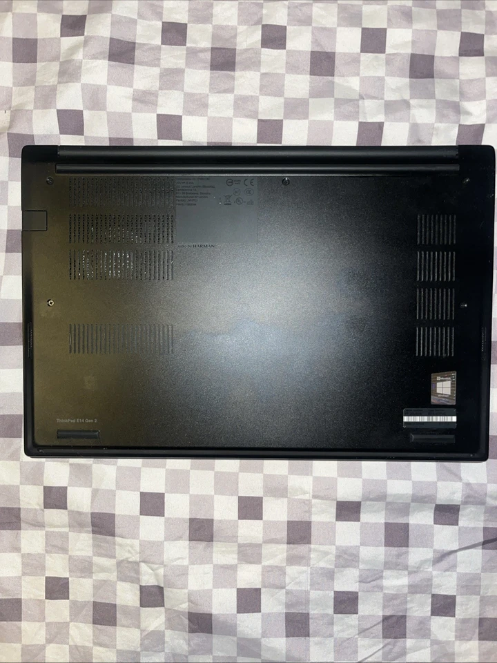 Lenovo ThinkPad E14 2nd Gen 14" Screen Broken, No Power. Parts Only - Image 2 of 4