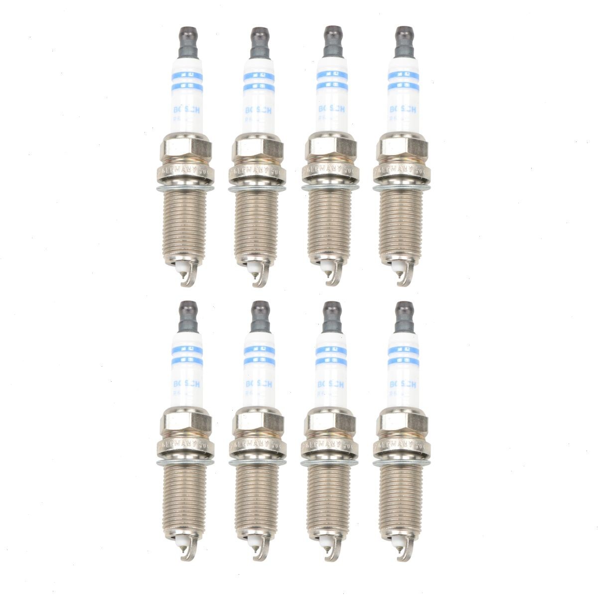 8 pc Bosch Double Iridium Spark Plugs for 2011-2018 Ram 2500 5.7L V8 cu