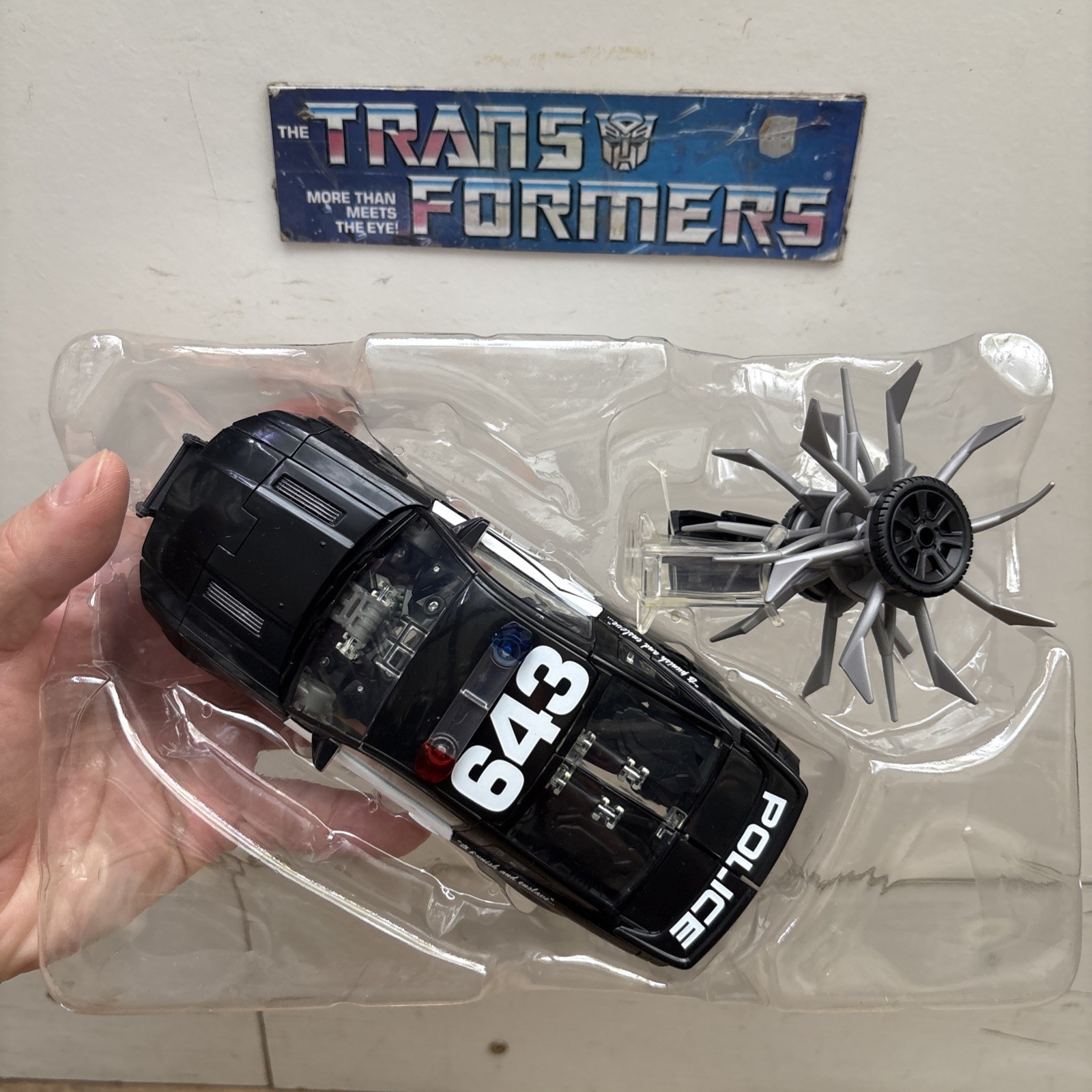 Transformers Hasbro 2017 MPM-5 Barricade Movie Series Masterpiece Complete 