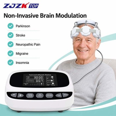 Transcranial Magnetic Brain Wellness Device for Depression Anxiety Insomnia