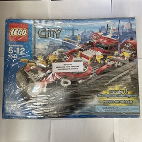 NEW LEGO CITY 7944 FIRE HOVERCRAFT 274 PCS IN ORIGINAL BOX #MO16218
