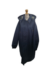 Image of NEW Barbour Women's Bronagh Waterproof Jacket - Navy/Ancient Poplar - UK 16