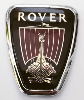Rover Metro bonnet badge 80mm x 65mm 1990s NOS