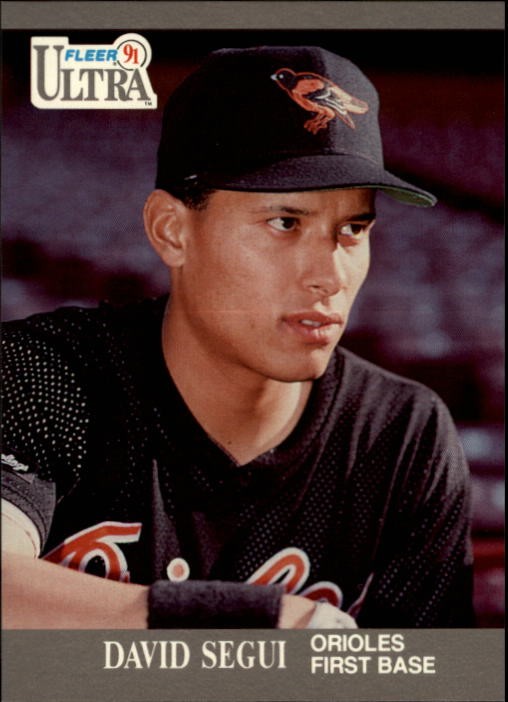 1991 Ultra #25 David Segui - BB