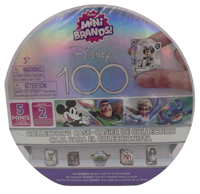 Mini Brands Disney 100 Platinum Collectors Case Limited Edition Zuru 5 Minis