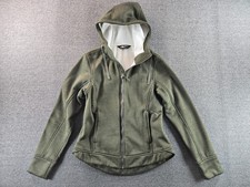 The North Face Hoodie Women's Small Green Full Zip Sweatshirt