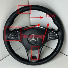 2015 Mercedes C300 Heated Leather Steering Wheel W Paddle Shifters Oem