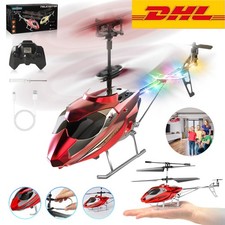 3.5-Kanal ferngesteuert RC Hubschrauber mit LED & Aufladung, Kinder Spielzeug