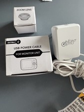 Infant Optics DXR-8 Camera Power Adapter Only Model  Lens New 