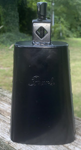 Pearl 6.5" Black Cow Bell Percussion Drum