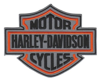 Harley-Davidson  Reflective Bar & Shield Logo Patch P11