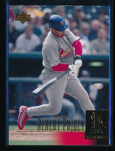 Albert Pujols #295 2001 Upper Deck card
