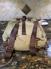 NWT ANVANDA Green and Brown Backpack Zip Adjustable “Great F*cking Bag” Ret $149 — photo 5