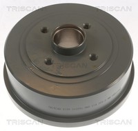 2X Triscan Bremstrommel 8120 24209C FüR Opel Corsa X01 Tigra Twintop X04 F08 F68