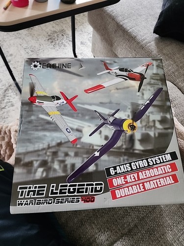 Eachine Gray P51D Mustang Remote Control Foam Airplane