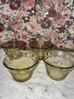 Vintage Pyrex Amber Glass Custard Cups