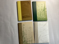 Set Of 4 Gwen Frostic Hardcover Poetry Illust...