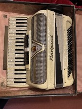 MARINUCCI 120 BASS PIANO ACCORDION c20 years old - Working - Read Details