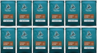 Caribou Coffee Caribou Blend Ground Coffee Medium Roast, 12 Bags , DEC/2026