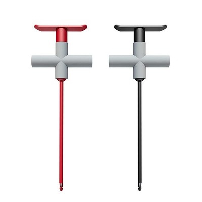 Wire Piercing Probe Clip, 2Pcs Insulation Stainless Steel,copper 
