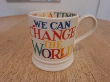 Emma Bridgewater We Can Change The World Mug, Large 16 oz.