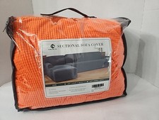 Sectional L-Shape Sofa Covers 2 Piece 2 Seat Couch Chaise Sofa Stretch Slipcover