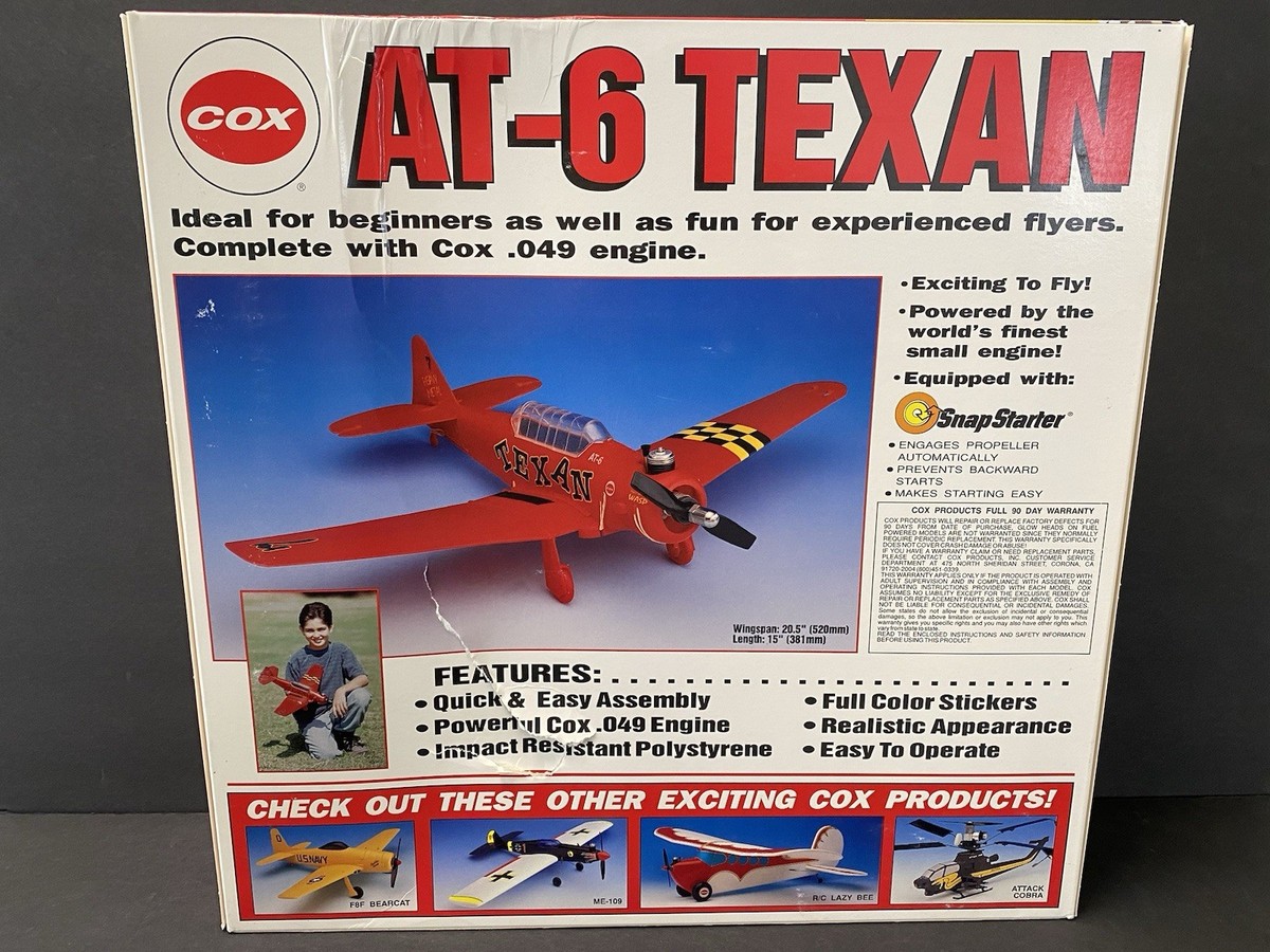 COX　049 ENGINE POWERED C/L AIR PLANE Cox .049 RC Cruiser Engine > R/C Engines > Cox International