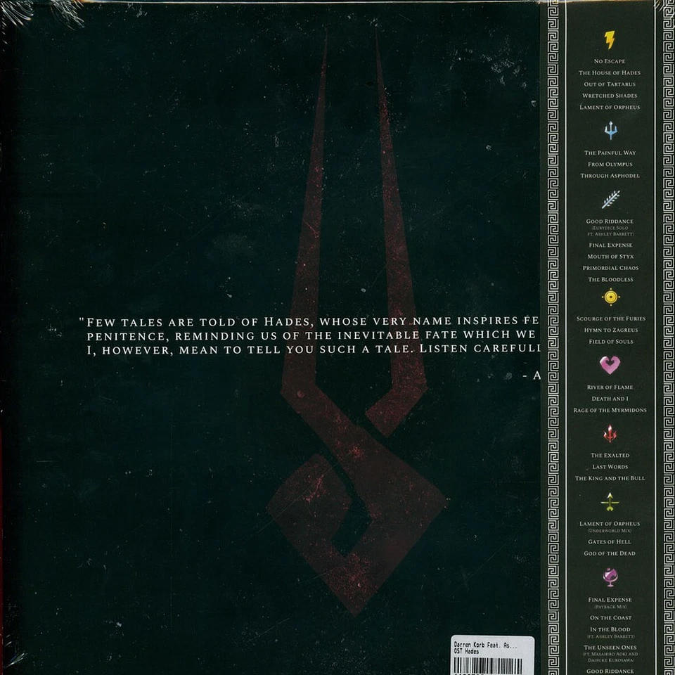 Darren Korb Feat. Ashley Barrett - OST Hades Smoky Grey  (2024 - US - Original) - Bild 2 von 2