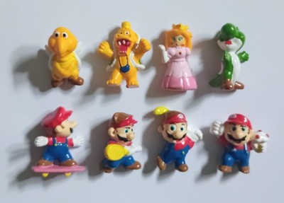 SUPER MARIO BROS FIGURINES SET NINTENDO ZAINI VINTAGE COLLECTIBLES  MINIATURES