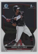 2023 Bowman Chrome Prospects Abdias De La Cruz #BCP-34 0b3