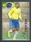 RARE 2008 FUTERA WORLD FOOTBALL - ADRIANO -BRAZIL -L/E RUBY CARD /225