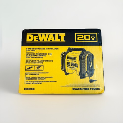 #ad Dewalt DCC020IB MAX Cordless Electric Portable Inflator Tool Only $149.99