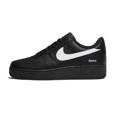 Supreme Nike Air Force 1 ブラック9.5/27.5cm Size 9 - Supreme x Nike Air Force 1 Low Box Logo - Black White for