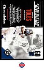 2017 Panini Chronicles #124 Andrew Toles Green #/199