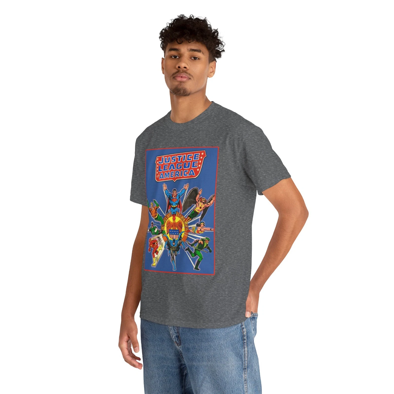 Justice League Treasury Edition T-Shirt - Superman, Batman, Flash - DC Comics