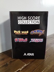 Atari high Score Collection 7800 7800+ 2600+ CIB w/ Pins & Patches 